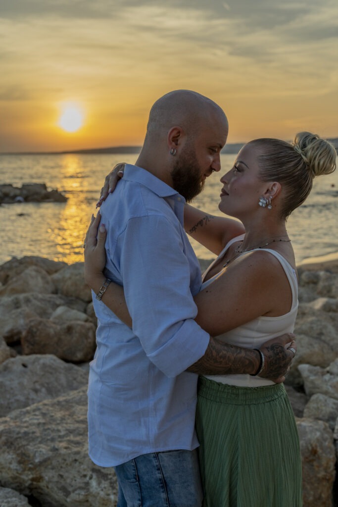 prematrimoniale Catapano Foto, coppia innamorati sul mare