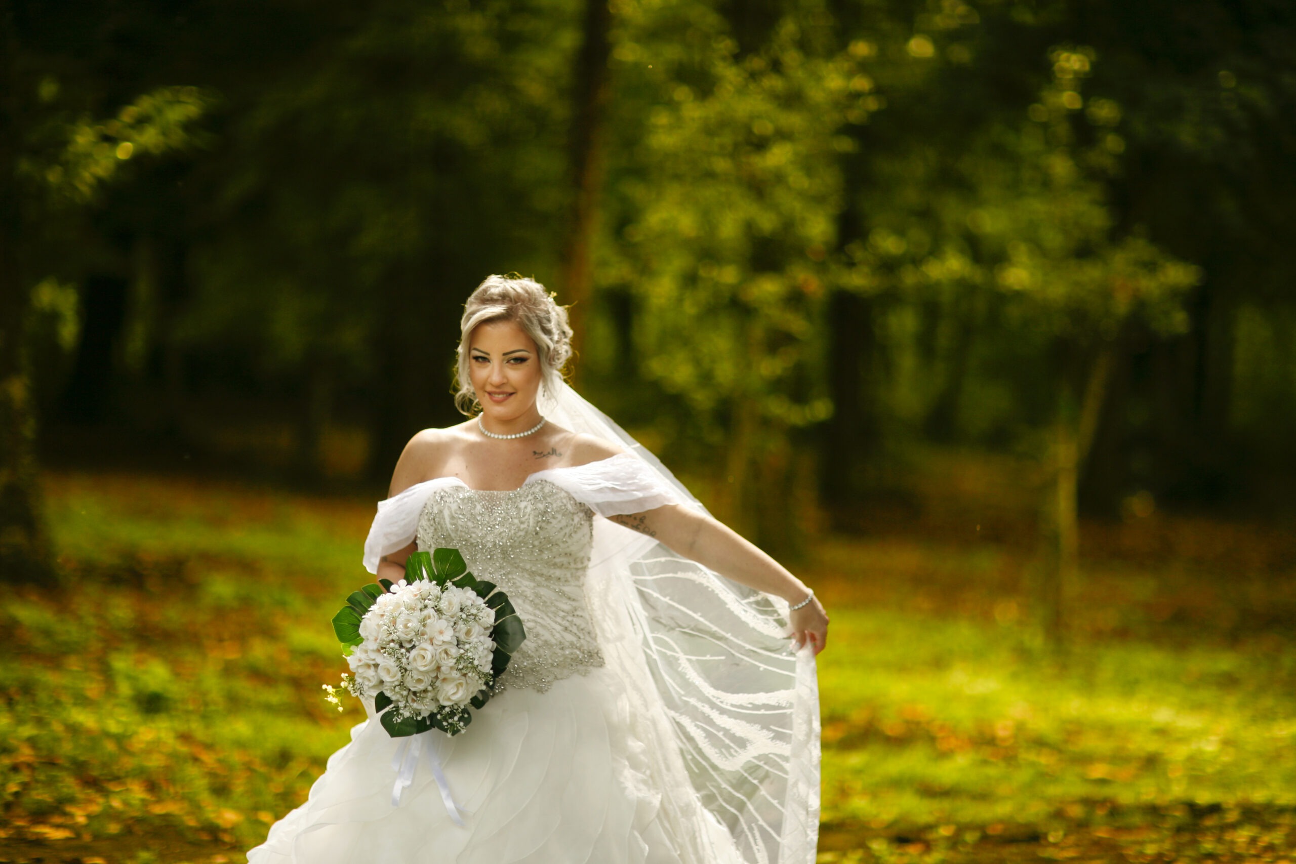 Foto indimenticabili con il velo della sposa