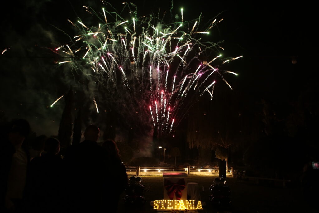 fuochi d'artificio Stefania