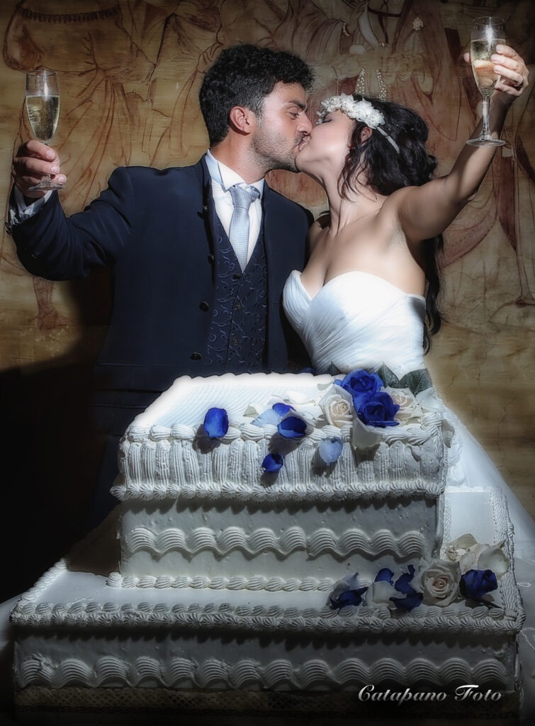 Perché scegliere Catapano Foto per il tuo matrimonio. Torta sposi