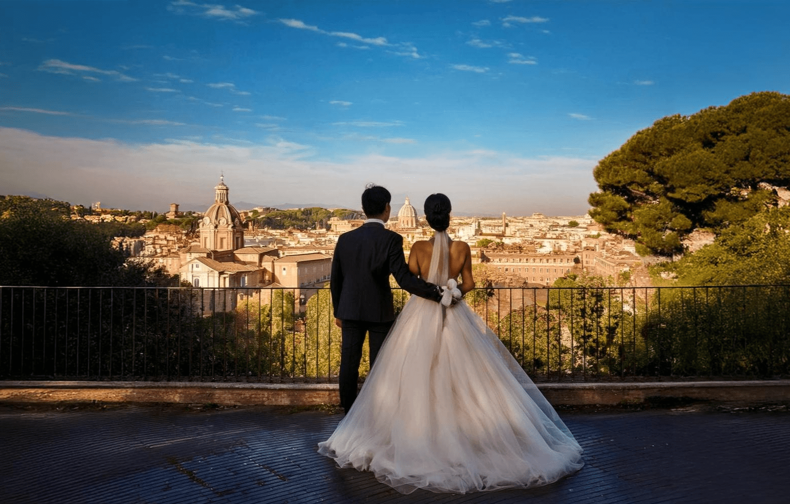 foto sposi a roma